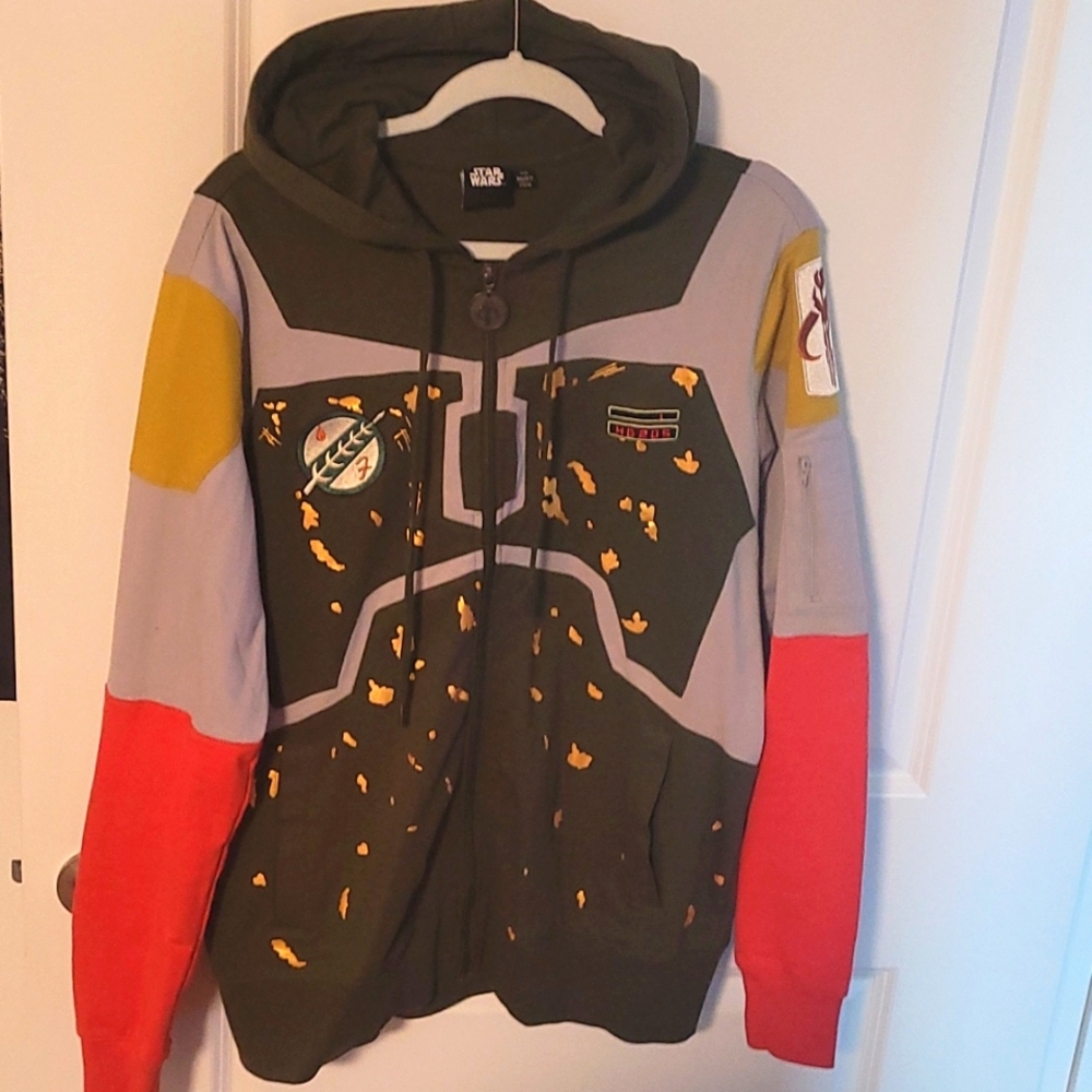 STAR WARS boba fett zipup hoodie